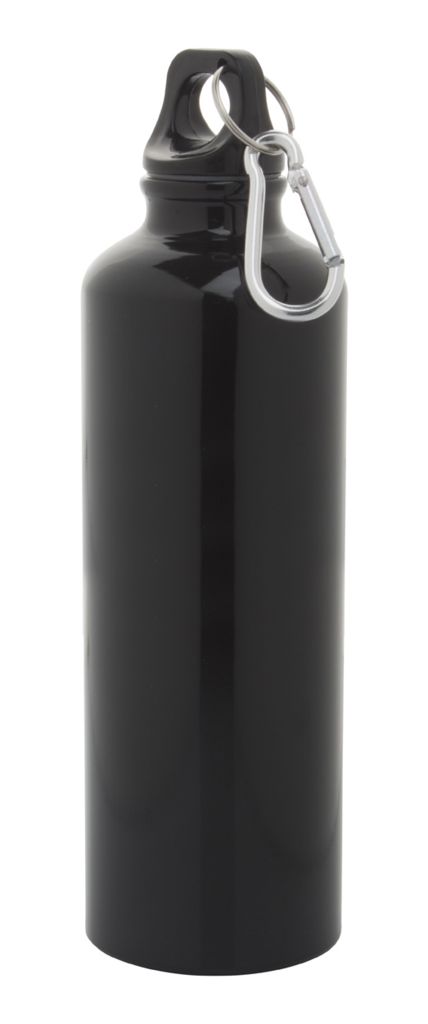 Пляшка спортивна Mento , колір чорний