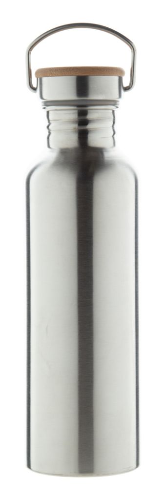 Пляшка спортивна Balman, колір сріблястий