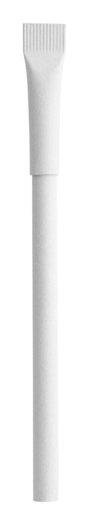 Ручка шариковая из переработанной бумаги Papyrus, цвет белый