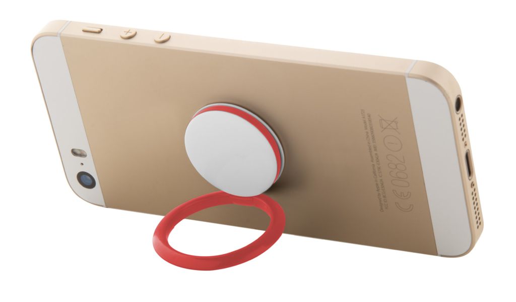 Держатель мобильного телефона Cloxon, цвет красный - AP810425-05- Фото №2