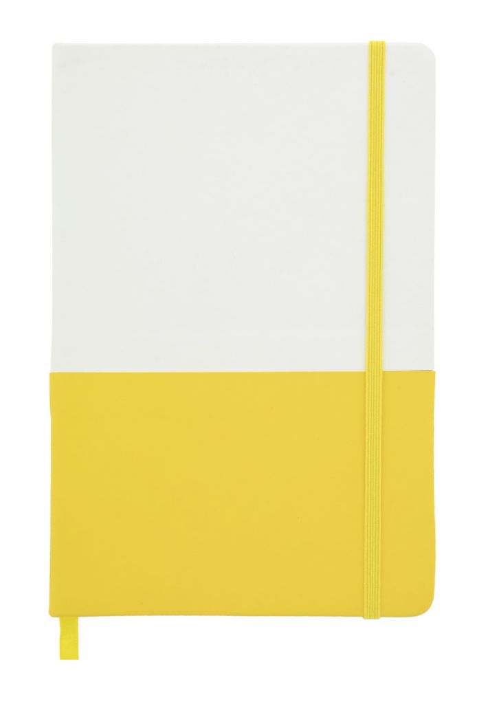 Блокнот Duonote, цвет желтый