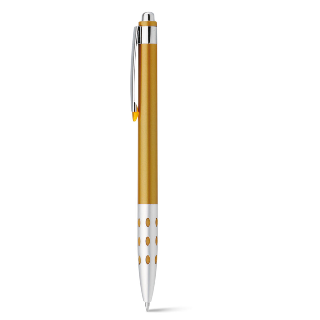 Шариковая ручка, цвет темно-желтый