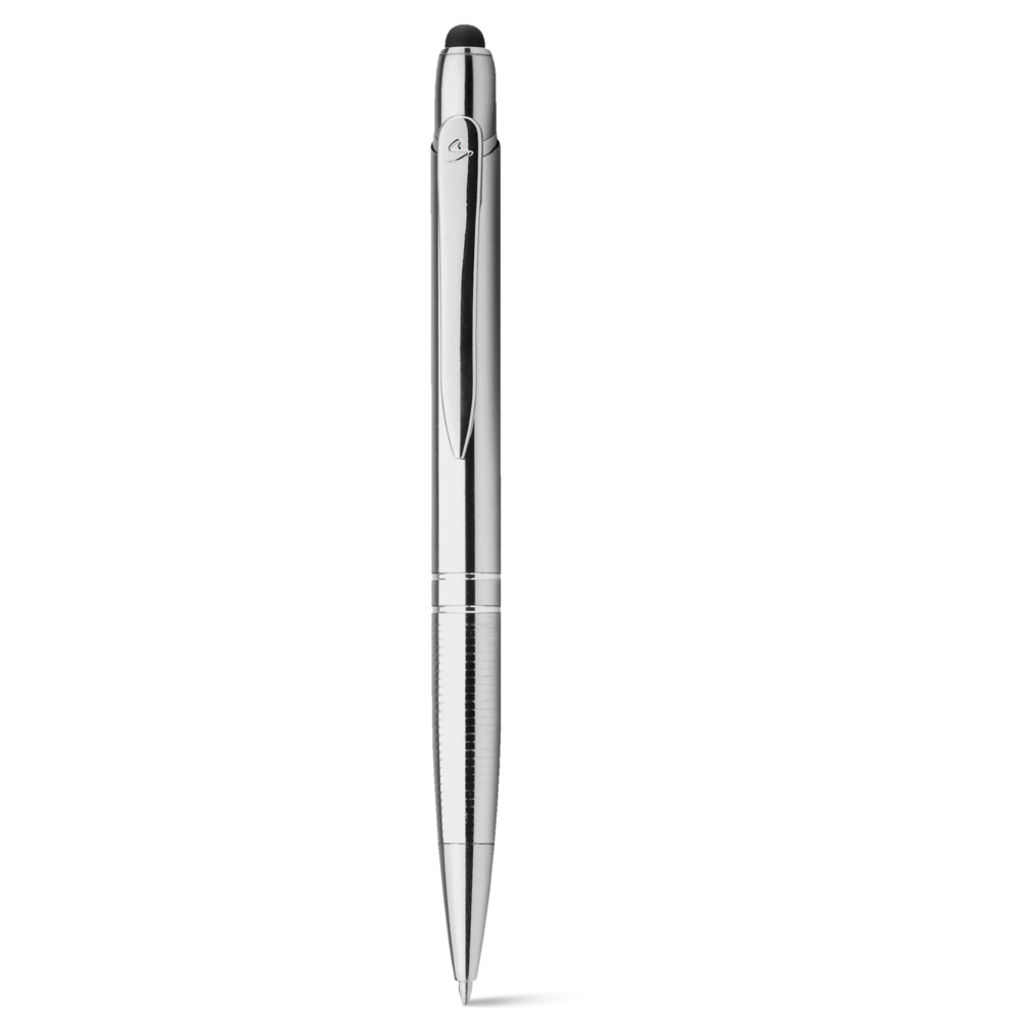 Шариковая ручка, цвет серебряный