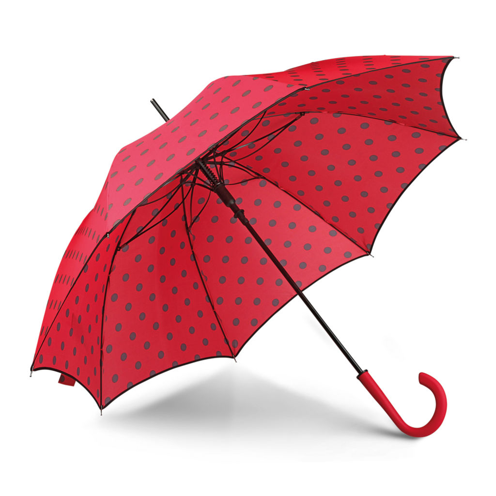 Зонт, цвет красный