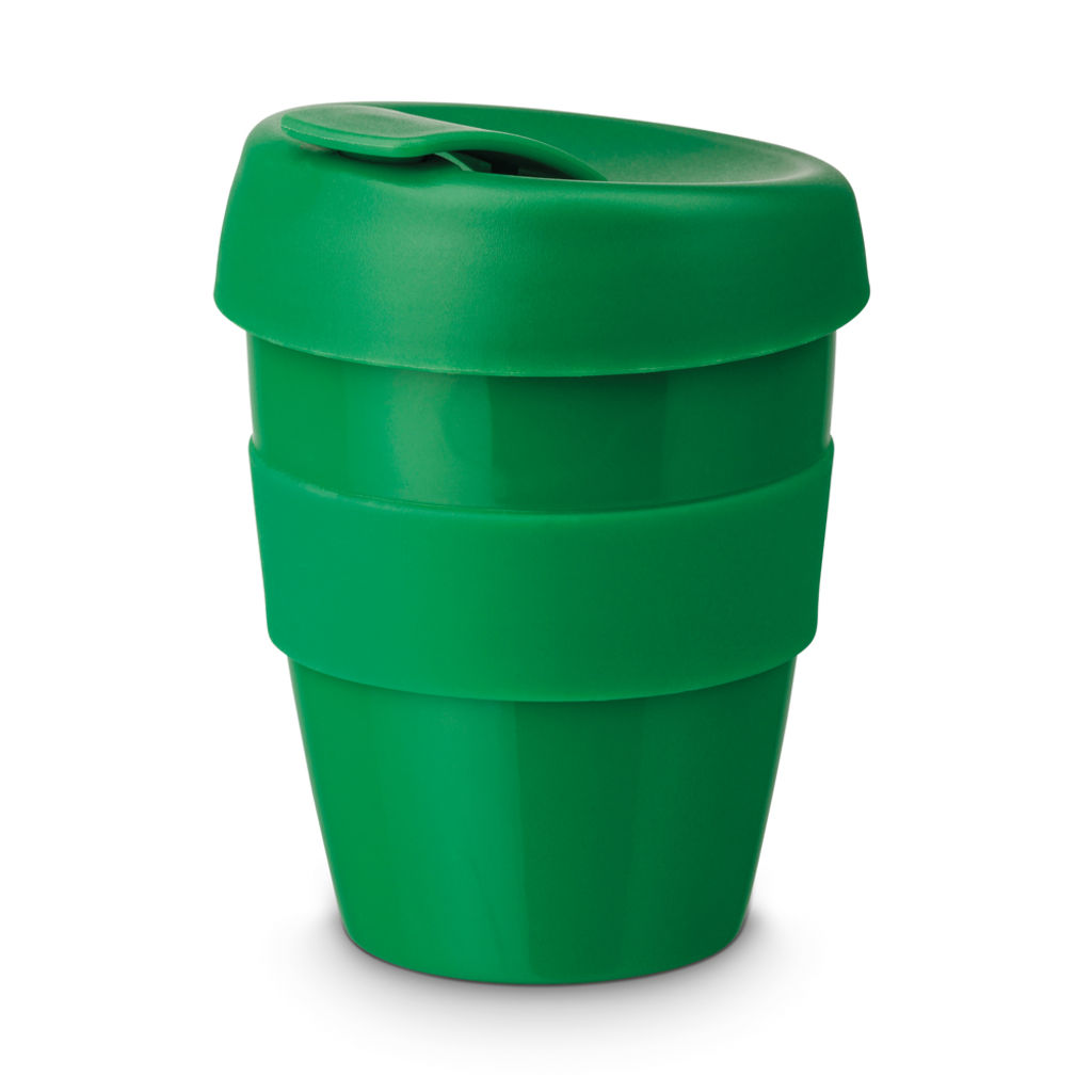 Чашка для подорожі, колір зелений