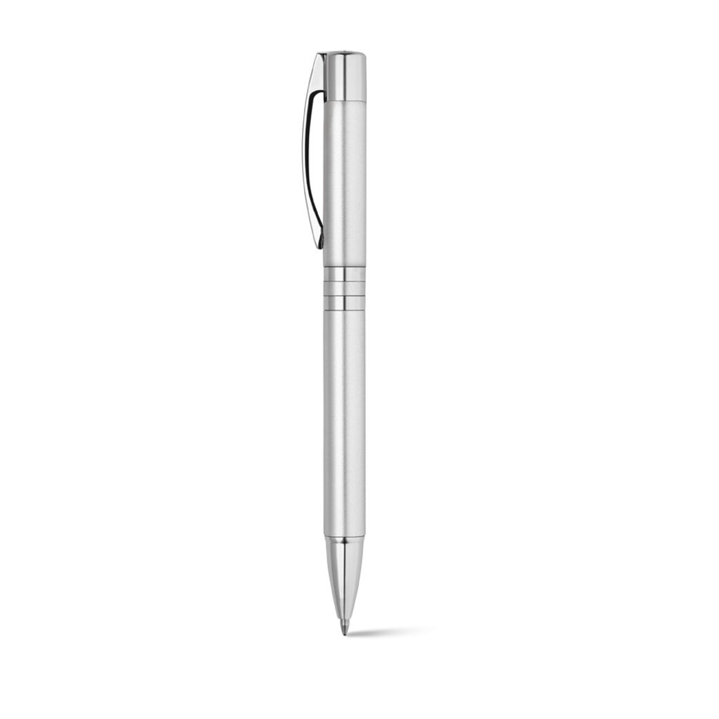 Шариковая ручка, цвет сатин серебро
