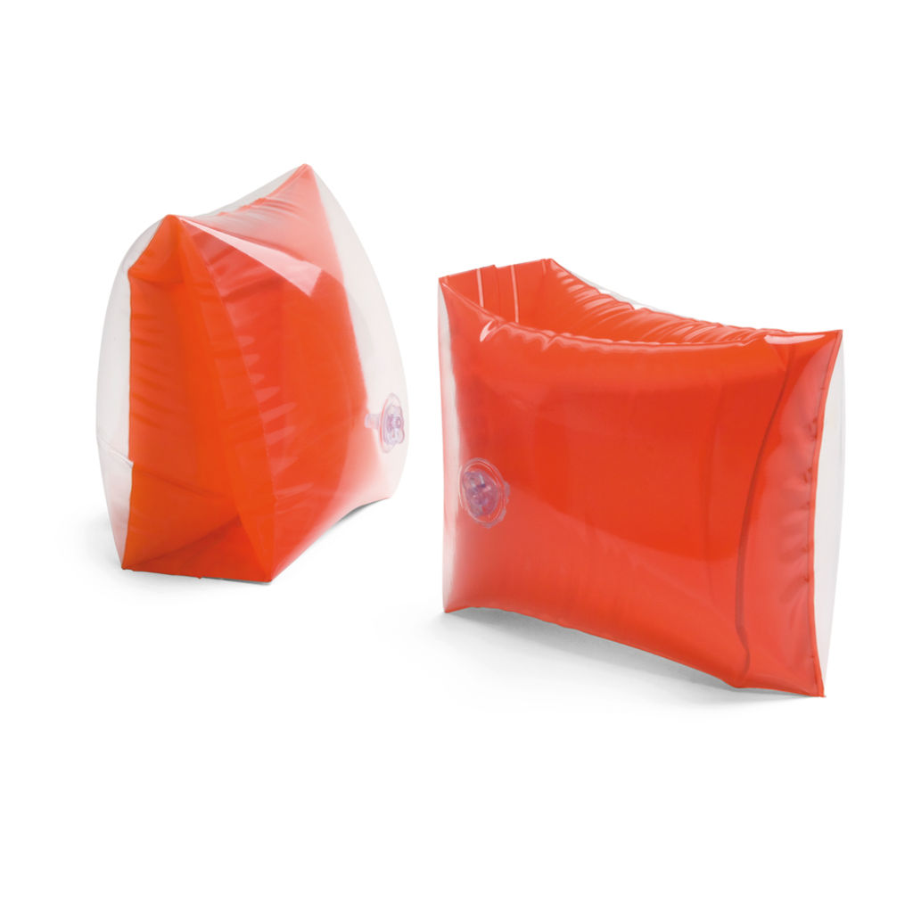 Надувные повязки. PVC темно-прозрачный, цвет красный