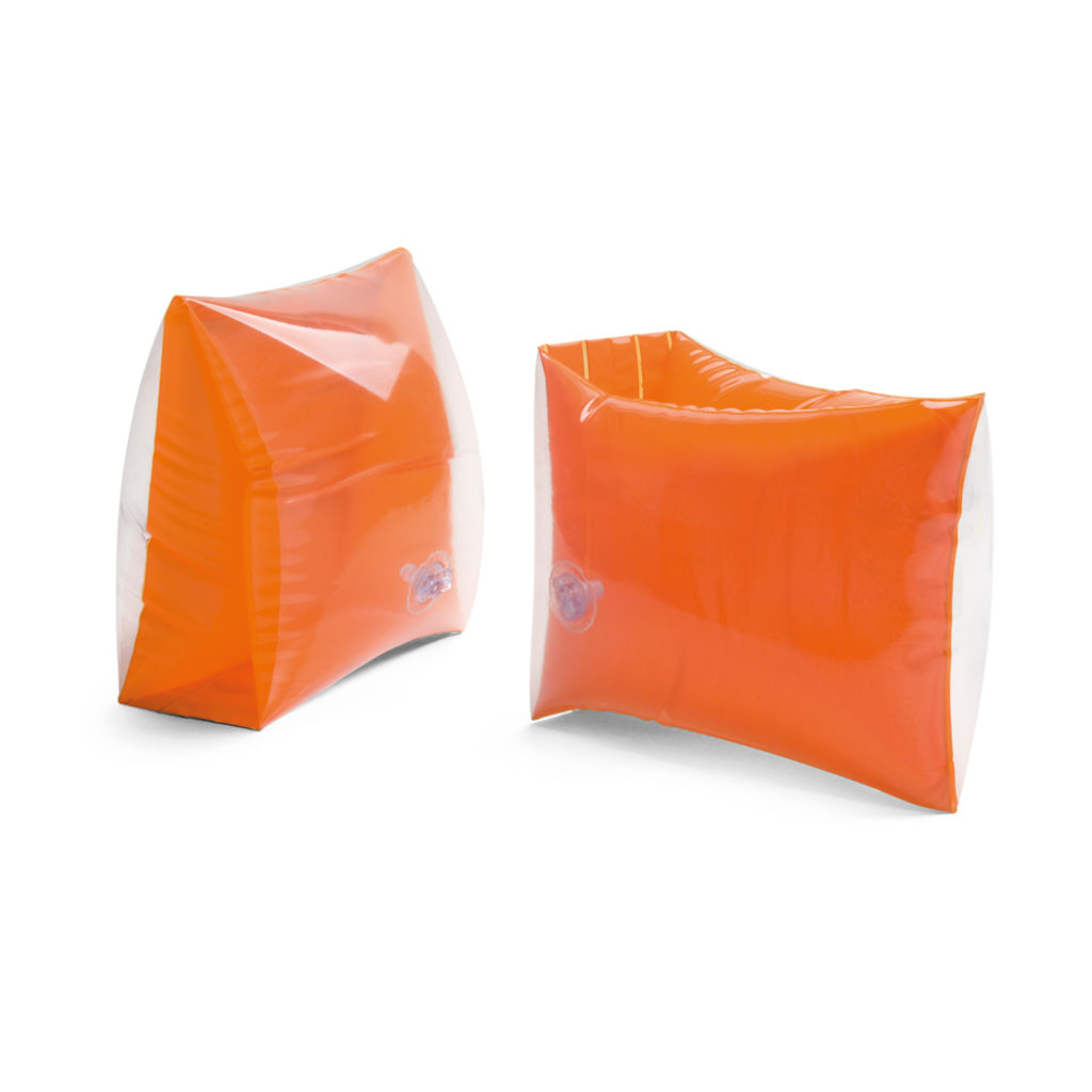 Надувні пов'язки. PVC темно-прозорий, колір оранжевий