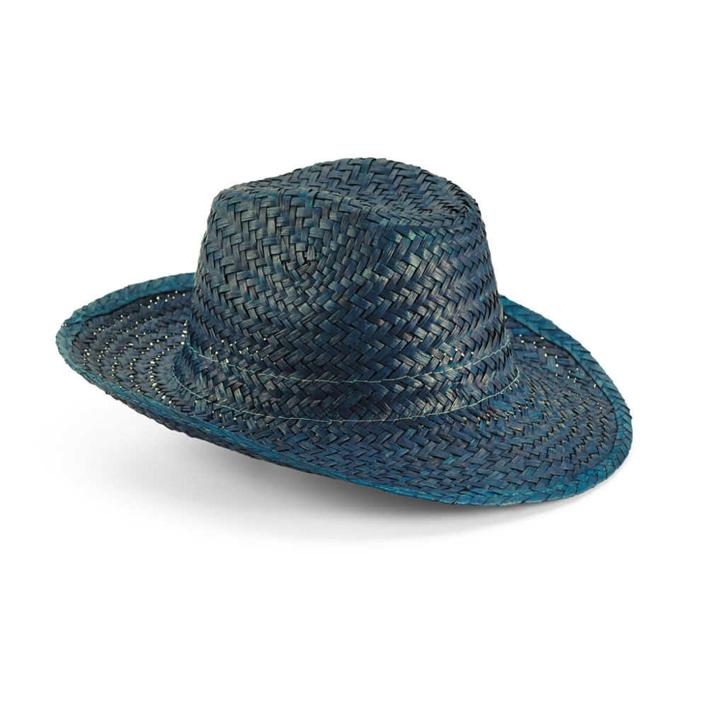 Шляпа, цвет синий