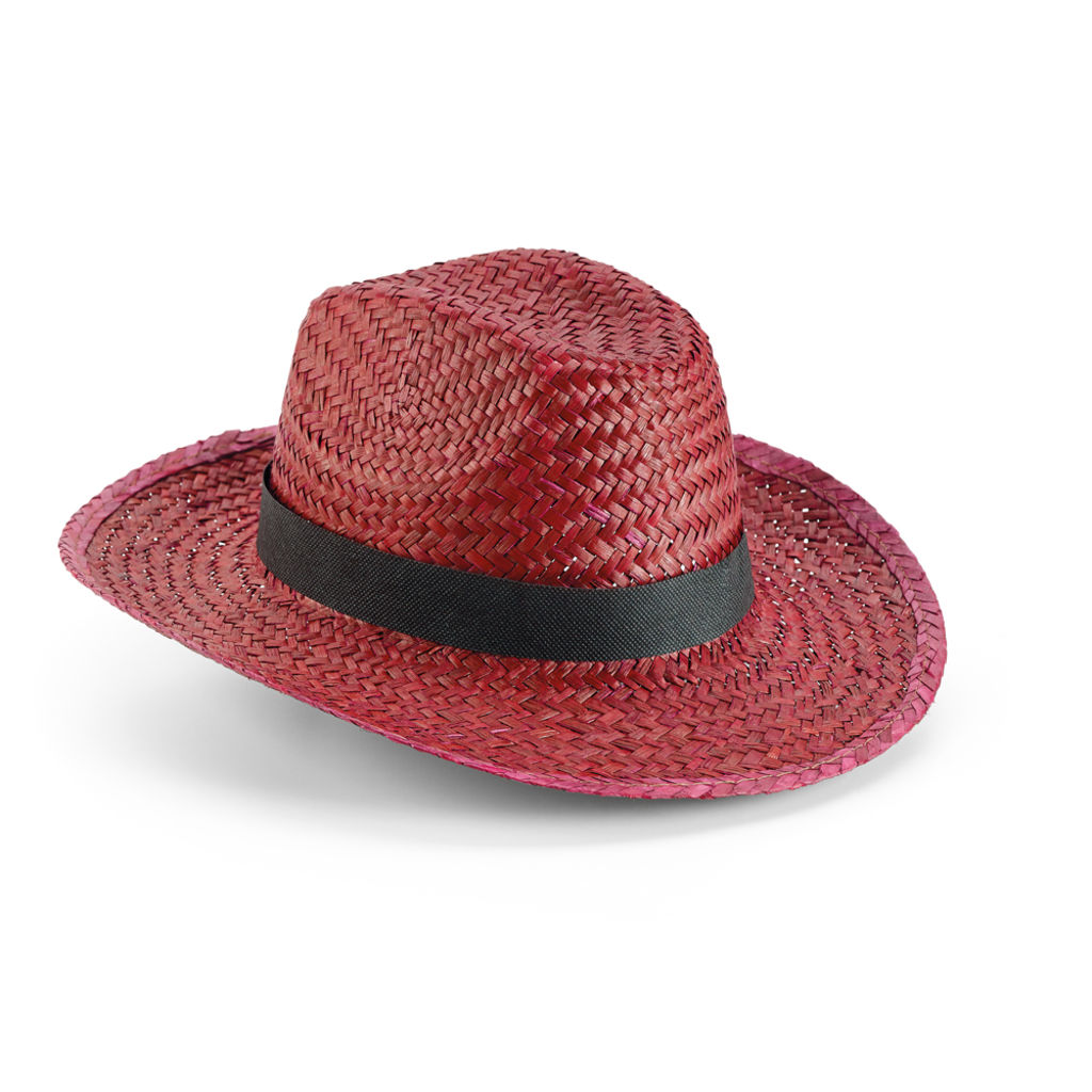 Шляпа, цвет бордовый