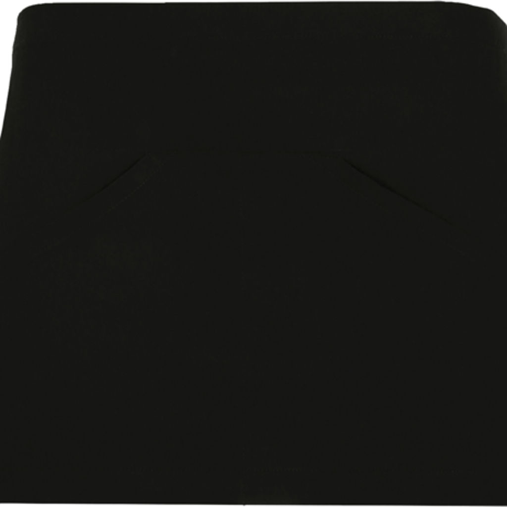 MINI Маленький фартук с 2 карманами, цвет черный  размер UNICA