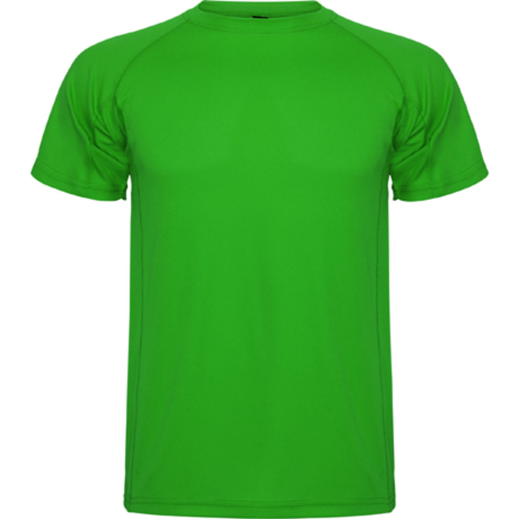 MONTECARLO Футболка для занятий спортом, цвет ярко-зеленый  размер S
