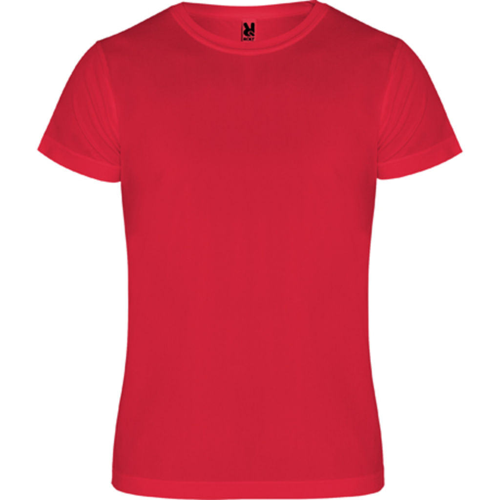CAMIMERA Спортивная футболка с коротким рукавом, цвет красный  размер S