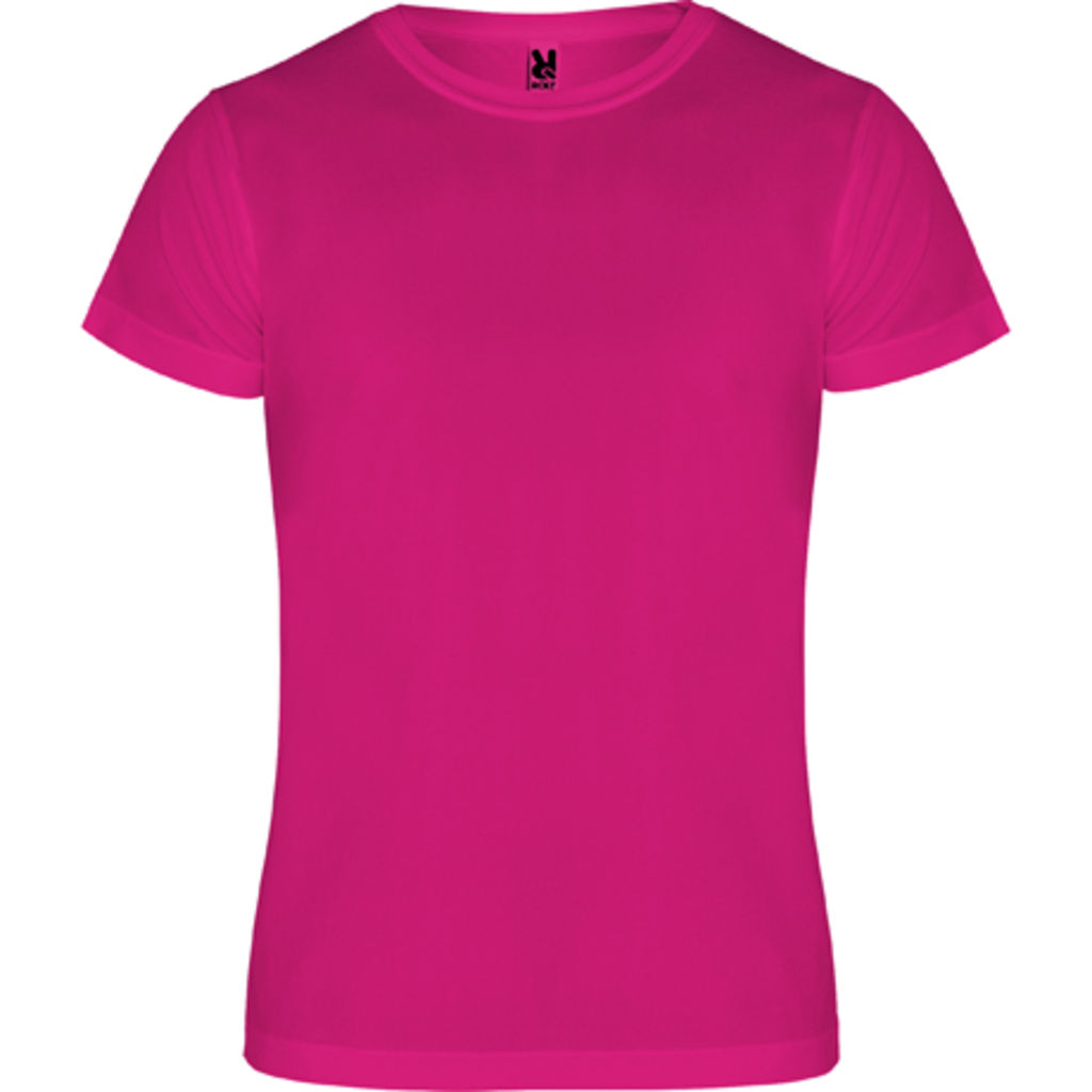 CAMIMERA Технічна футболка з коротким рукавом, колір яскраво-рожевий  розмір S