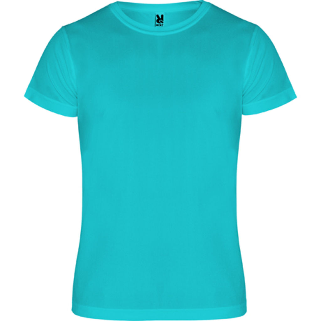 CAMIMERA Спортивная футболка с коротким рукавом, цвет бирюзовый  размер M