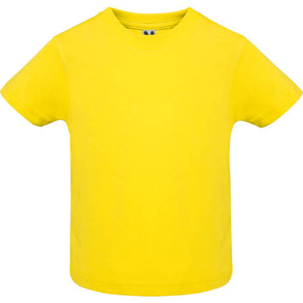 BABY Футболка дитяча з коротким рукавом, колір жовтий  розмір 6 MESES