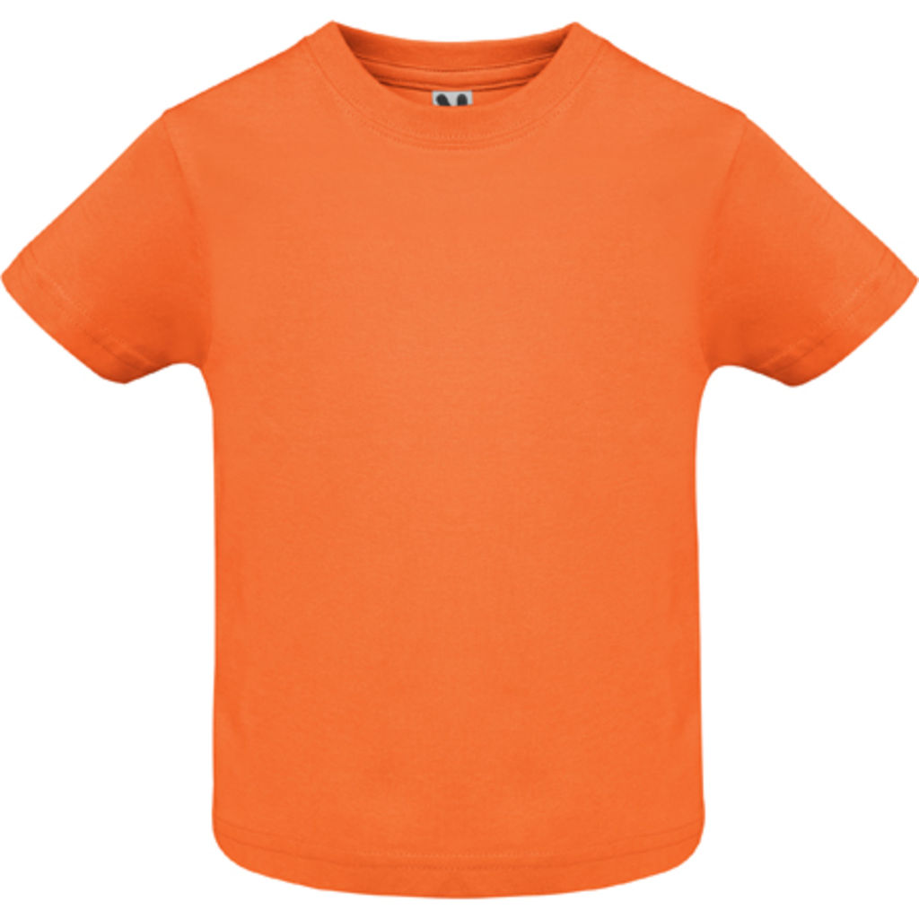 BABY Футболка дитяча з коротким рукавом, колір оранжевий  розмір 6 MESES
