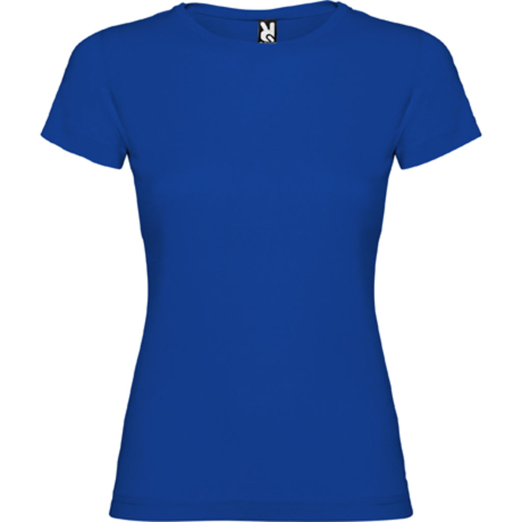 JAMAICA Приталенная футболка с круглым вырезом, цвет королевский синий  размер S