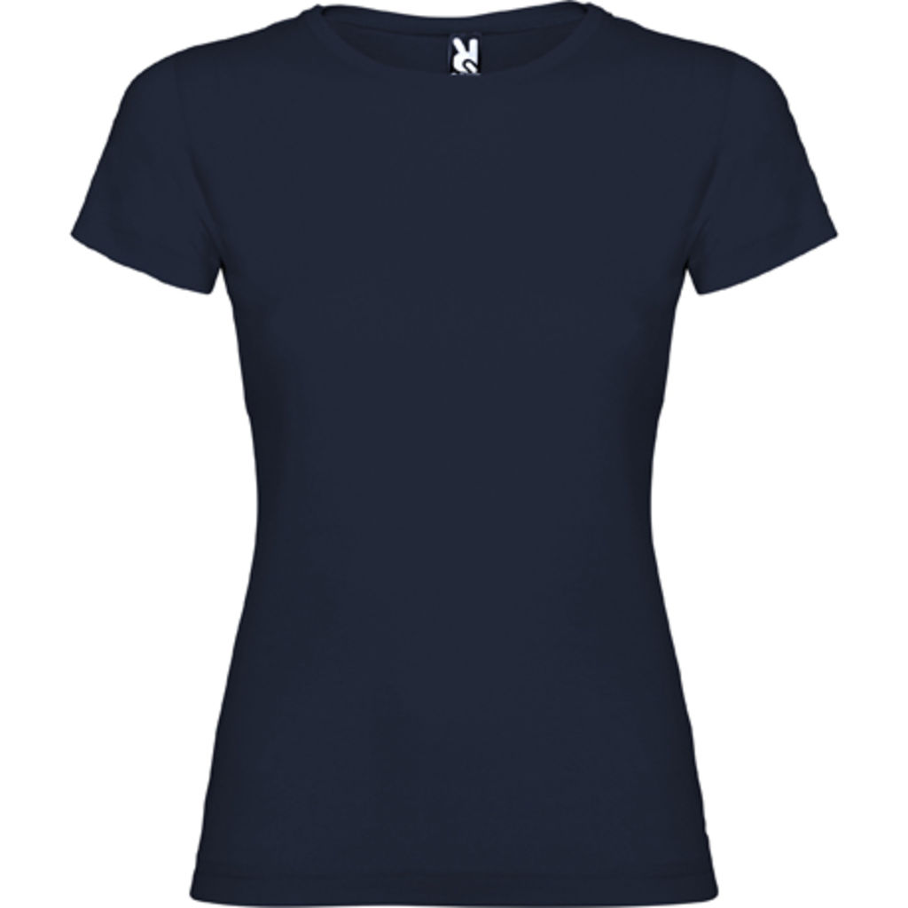 JAMAICA Приталенная футболка с круглым вырезом, цвет темно-синий  размер S