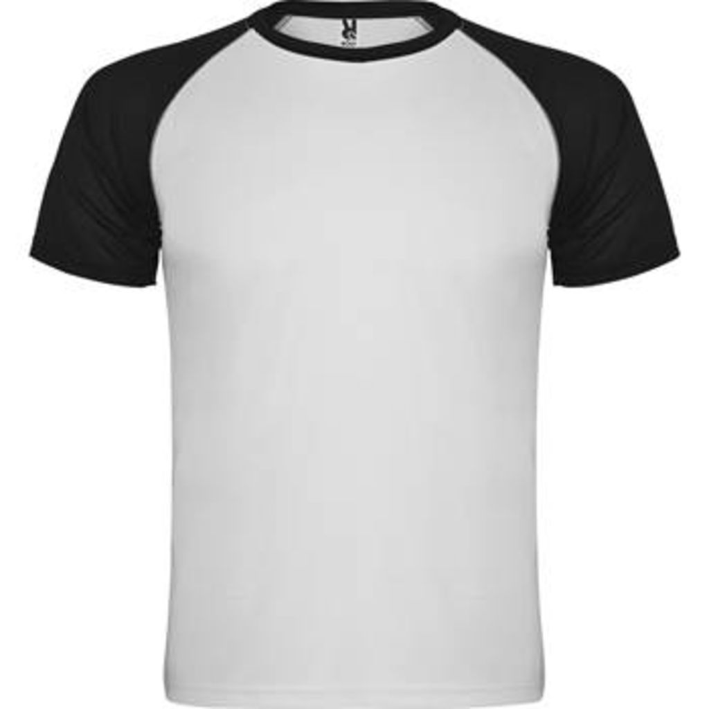 INDIANAPOLIS Спортивна футболка з коротким рукавом, колір білий, чорний  розмір S