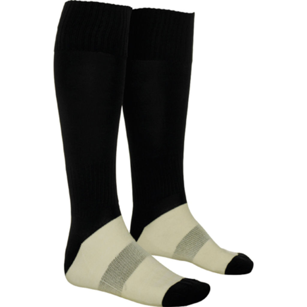 SOCCER Довговічні шкарпетки створені з тканини, колір чорний  розмір KID (31/34)