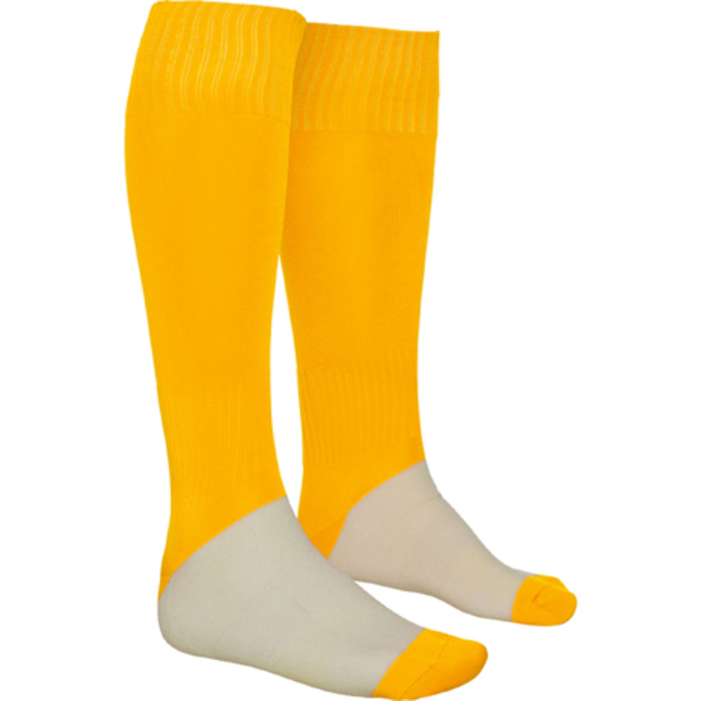 SOCCER Довговічні шкарпетки створені з тканини, колір жовтий  розмір KID (31/34)