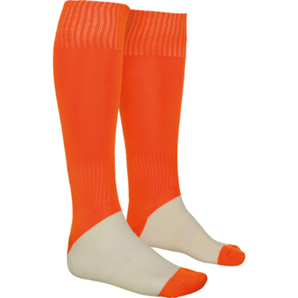 SOCCER Довговічні шкарпетки створені з тканини, колір оранжевий  розмір KID (31/34)