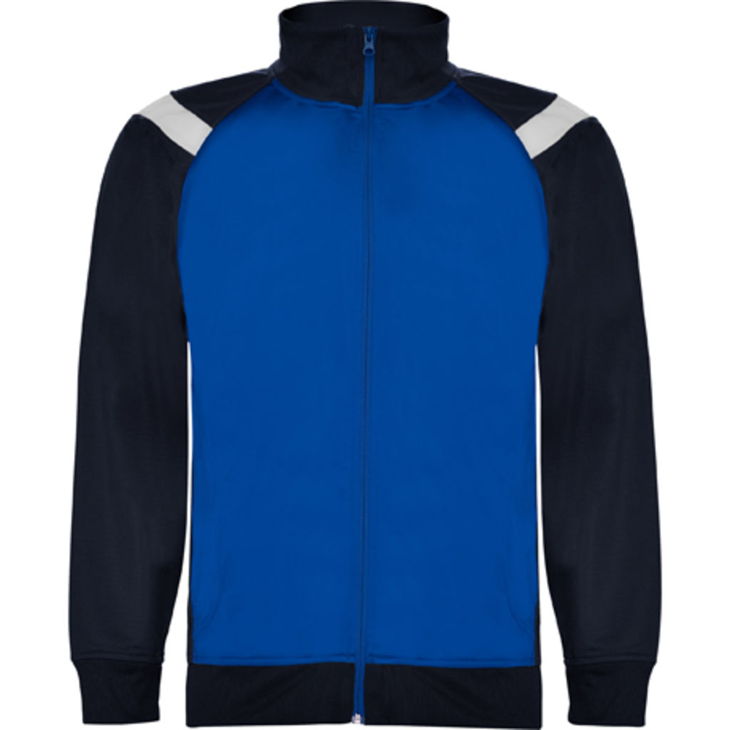 ACROPOLIS Комбинированный цветной спортивный костюм, цвет темно-синий, королевский синий  размер XL