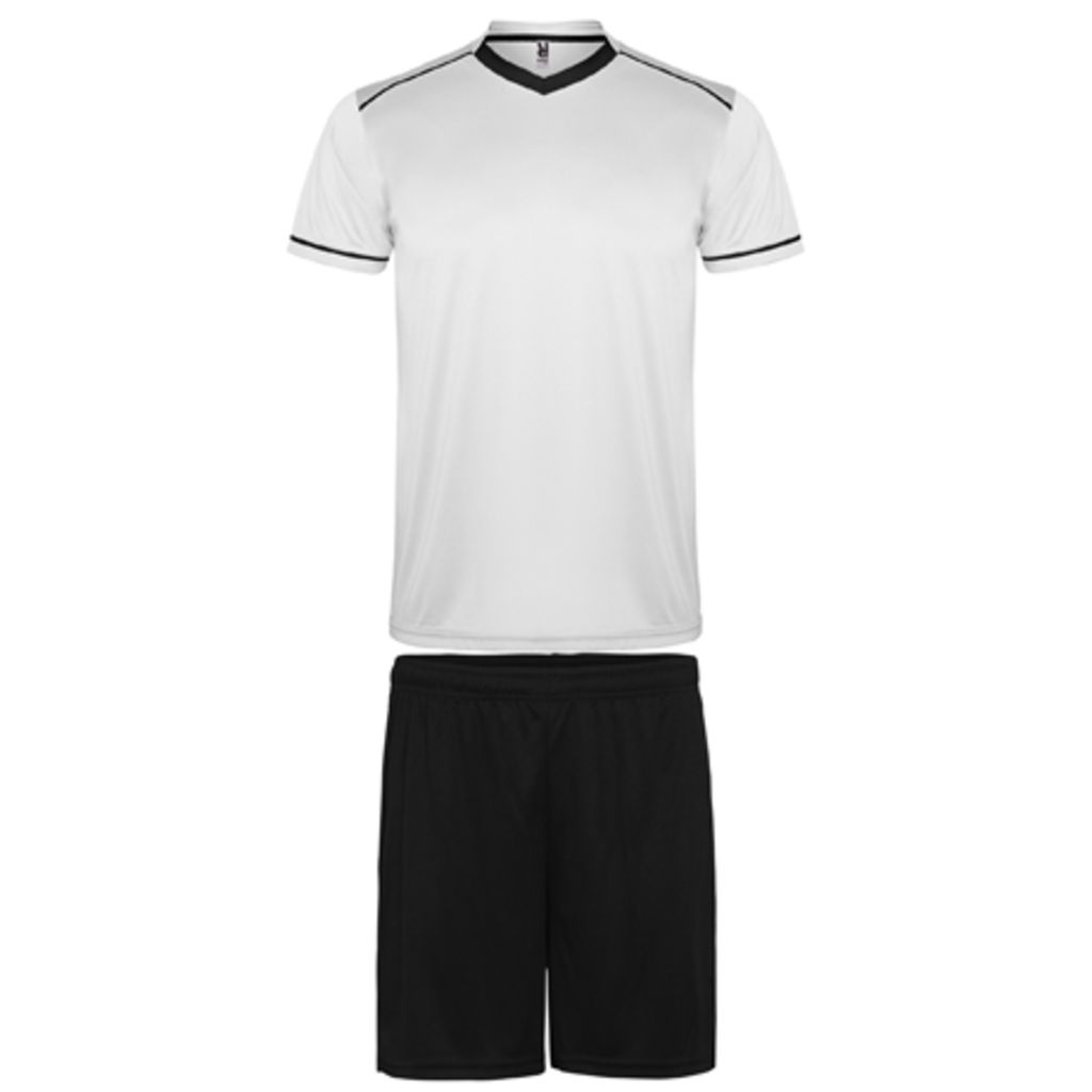 UNITED Спортивний чоловічий костюм, колір білий, чорний  розмір 8