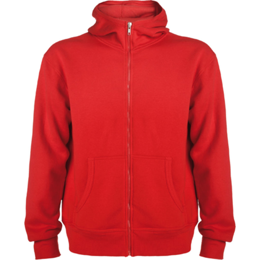 MONTBLANC Повсякденна худі-толстовка на застібці-блискавці, колір червоний  розмір XL