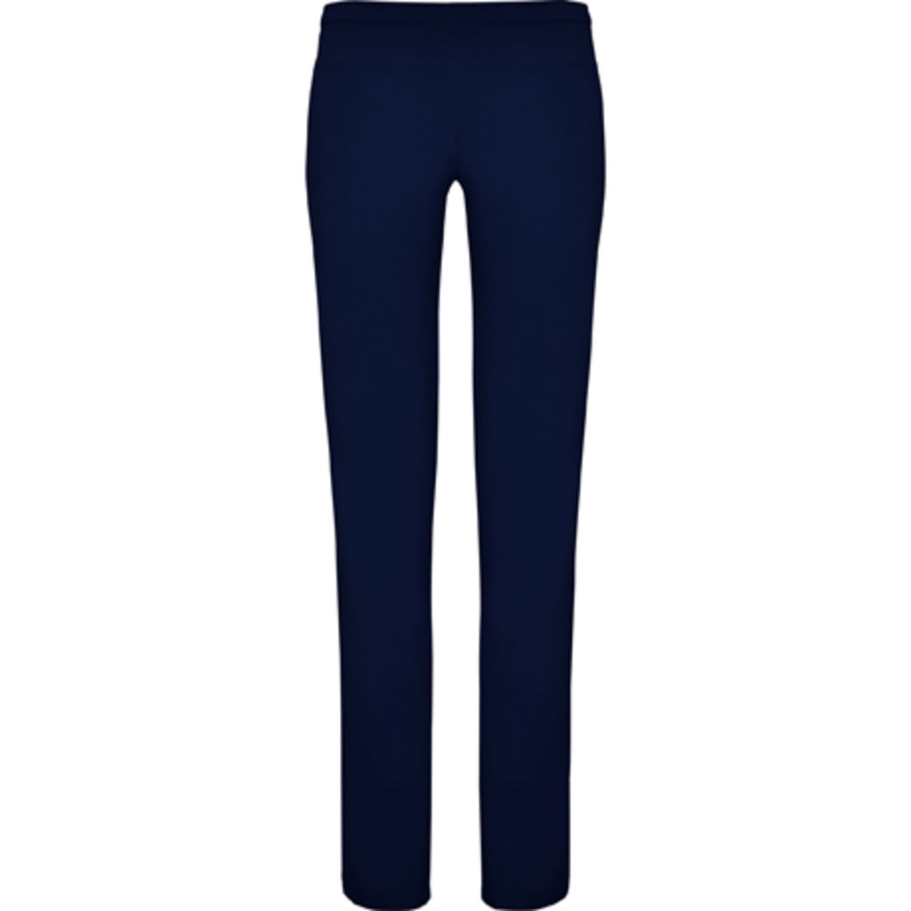 BOX Удобные женские спортивные брюки зауженного кроя, цвет темно-синий  размер M