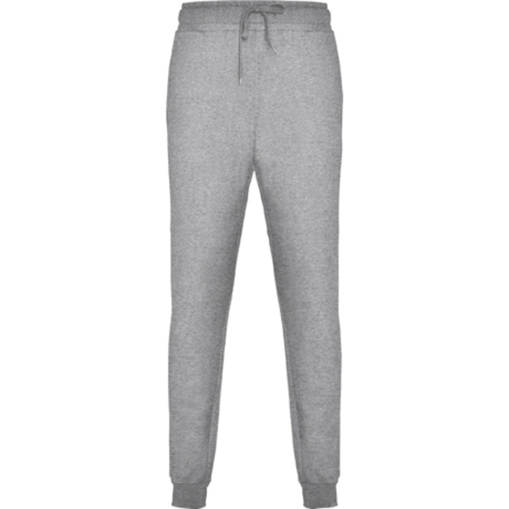 ADELPHO Спортивные штаны с широким поясом, цвет серый  размер S
