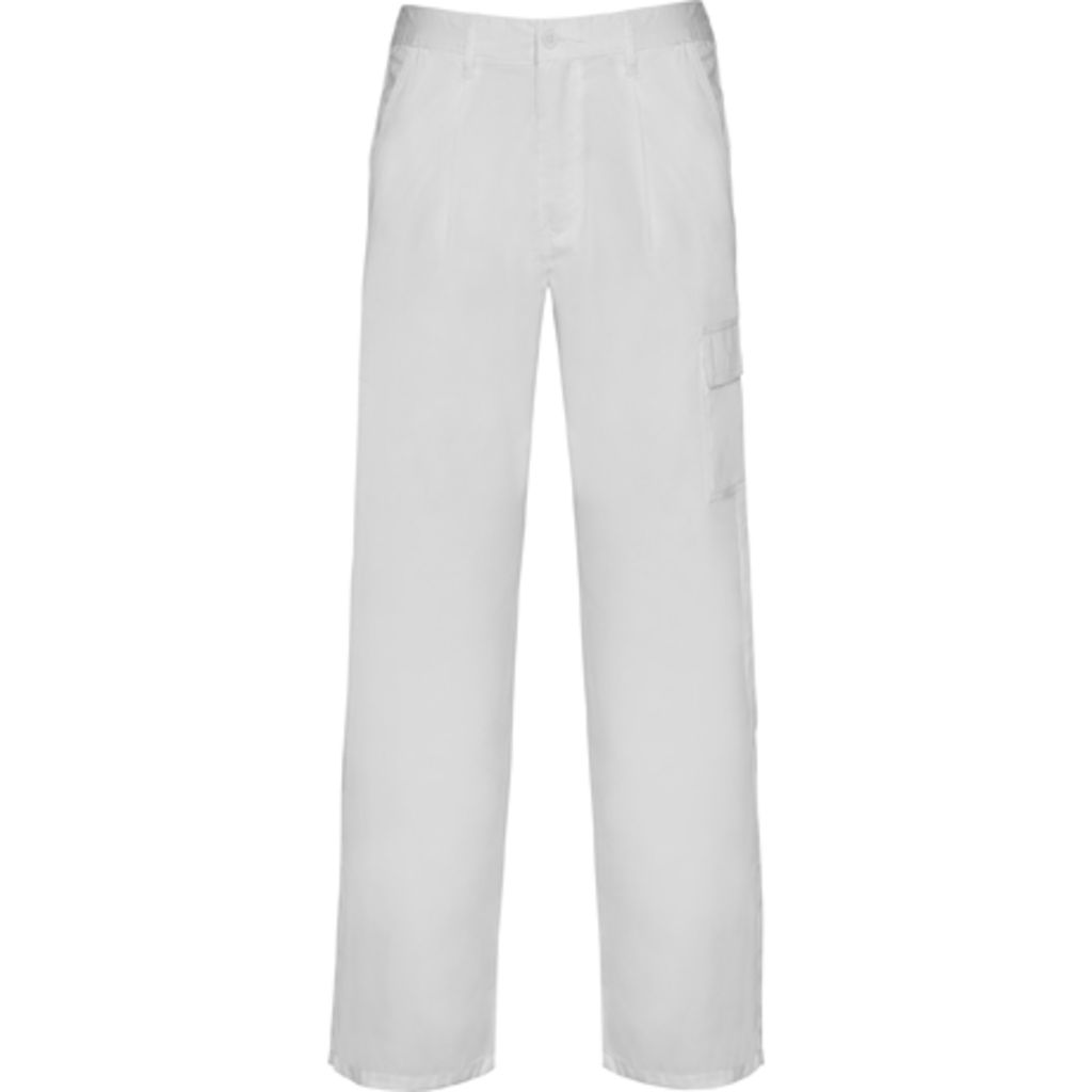 PINTOR Стійка тканина штанів та еластична вставка на поясі ззаду, колір білий  розмір 44