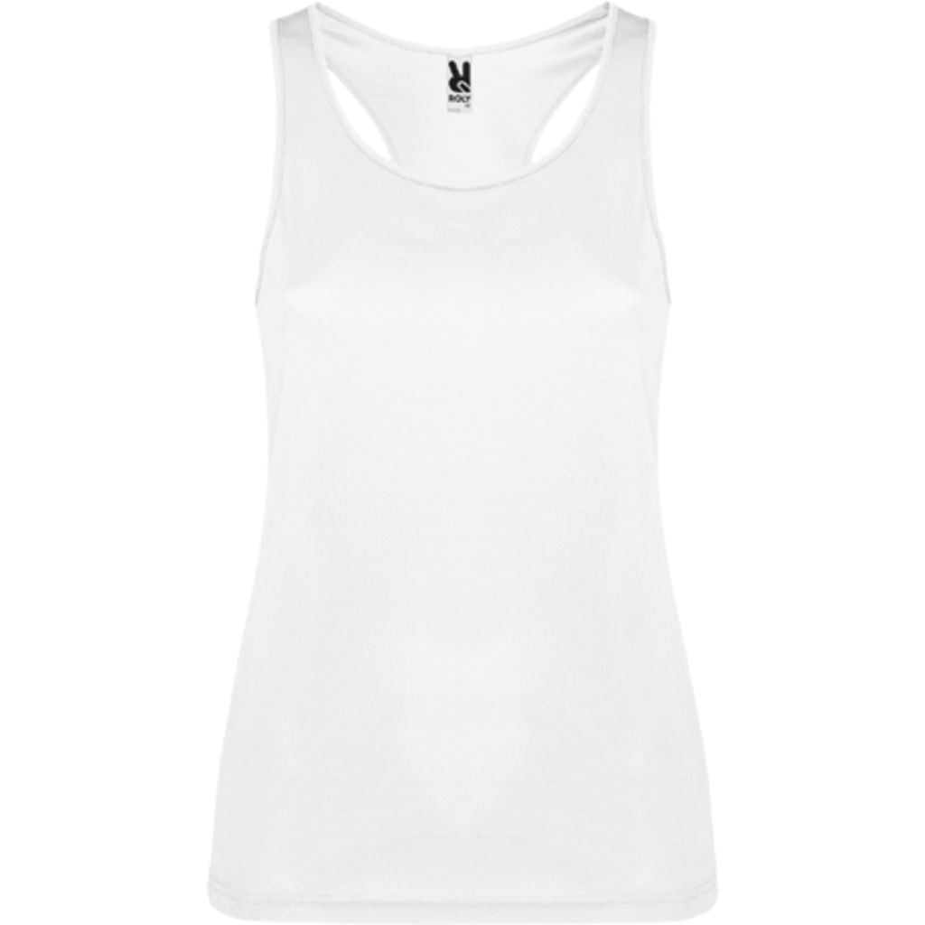 SHURA Технічна футболка з спеціально обробленою проймою, колір білий  розмір S