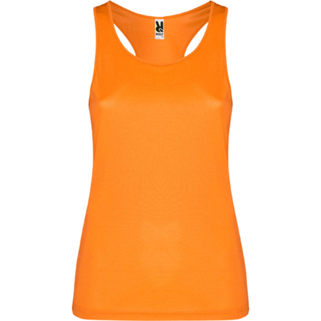 SHURA Технічна футболка з спеціально обробленою проймою, колір оранжевий флюорісцентний  розмір S