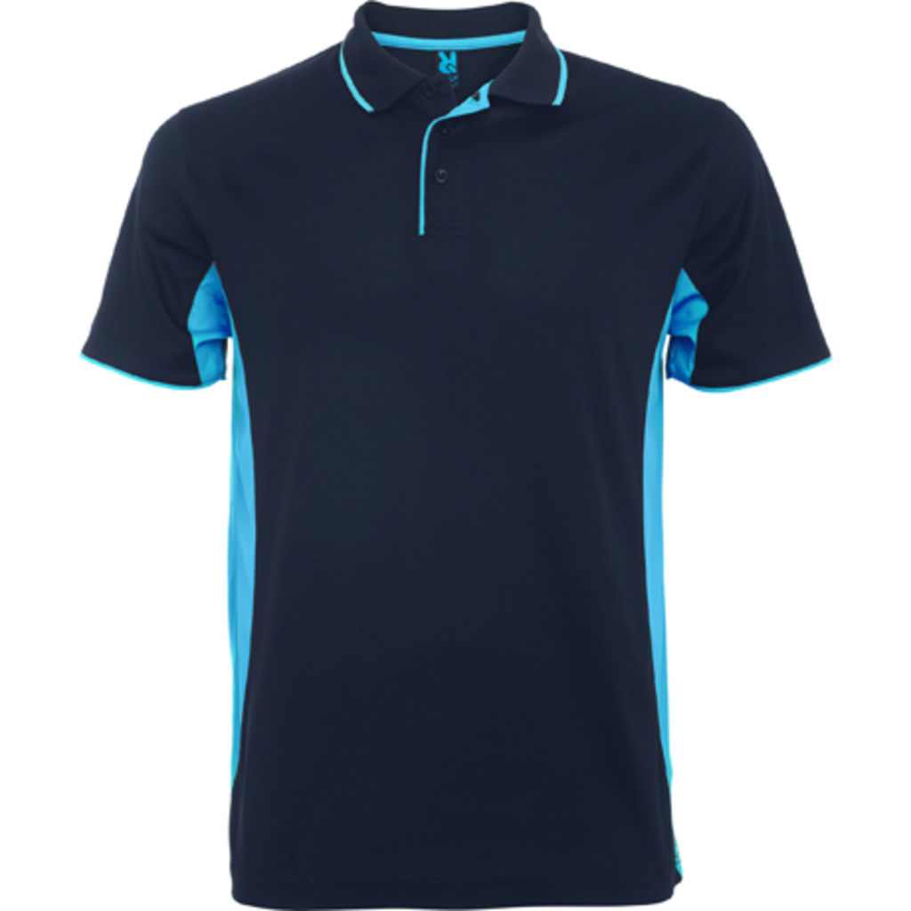 MONTMELO Технічна сорочка-поло, колір світловідбиваючий, світло-синій  розмір XL