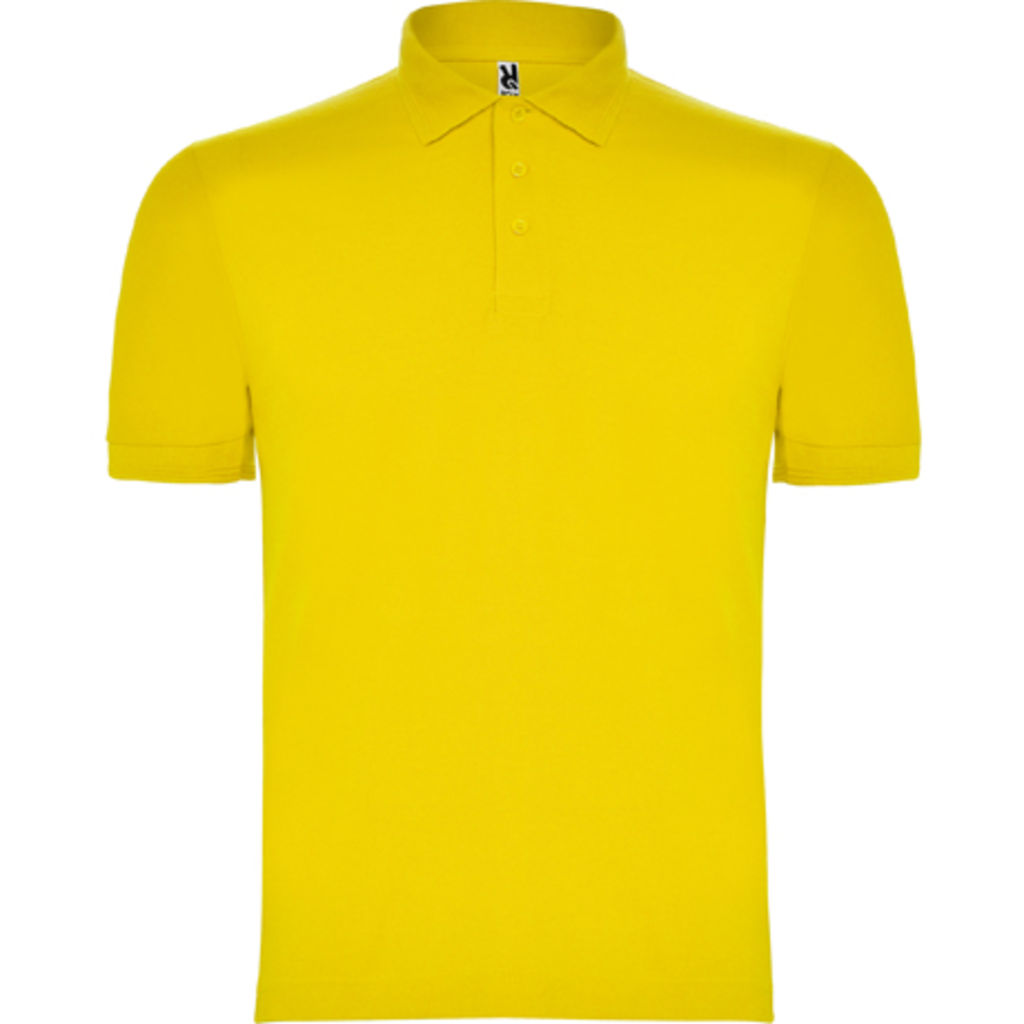 PEGASO Сорочка-поло з коротким рукавом, колір жовтий  розмір S