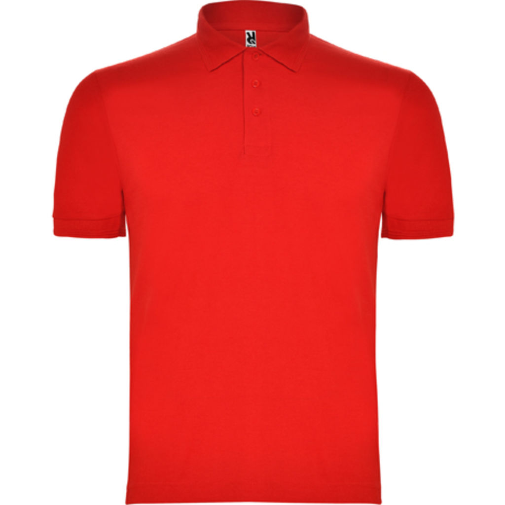 PEGASO Сорочка-поло з коротким рукавом, колір червоний  розмір S