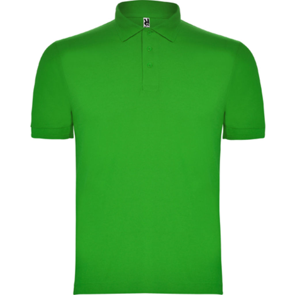 PEGASO Сорочка-поло з коротким рукавом, колір трав'яний зелений  розмір S