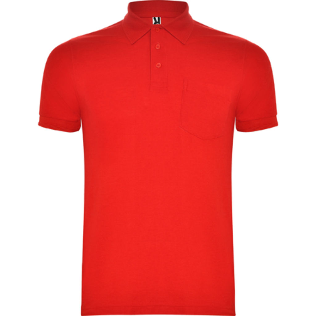 CENTAURO Сорочка-поло з коротким рукавом, колір червоний  розмір L