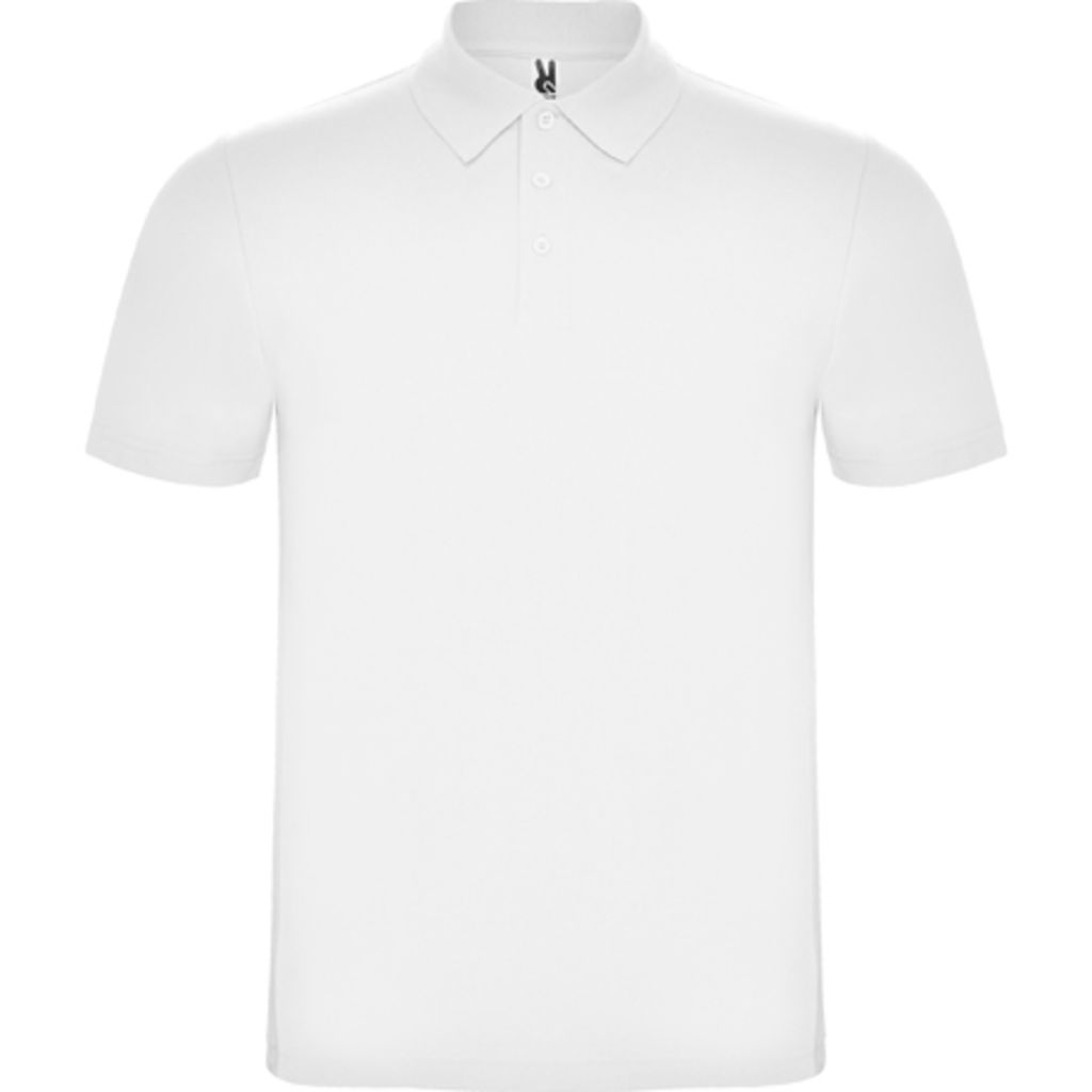 AUSTRAL Сорочка-поло з коротким рукавом, колір білий  розмір S