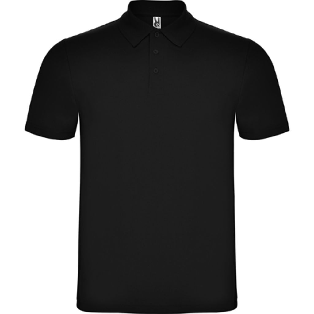 AUSTRAL Сорочка-поло з коротким рукавом, колір чорний  розмір S