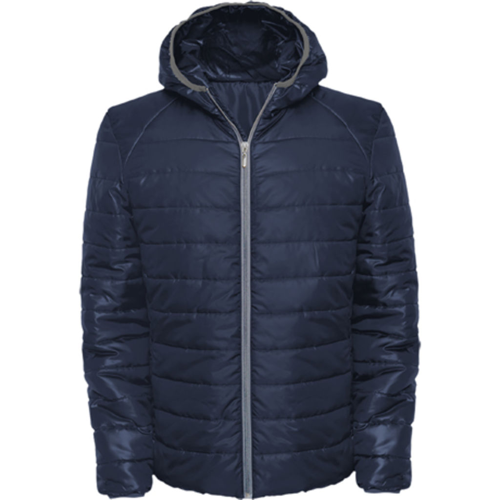 GROENLANDIA Стьобана куртка з ноповнювачем та капюшоном, колір темно-синій  розмір S