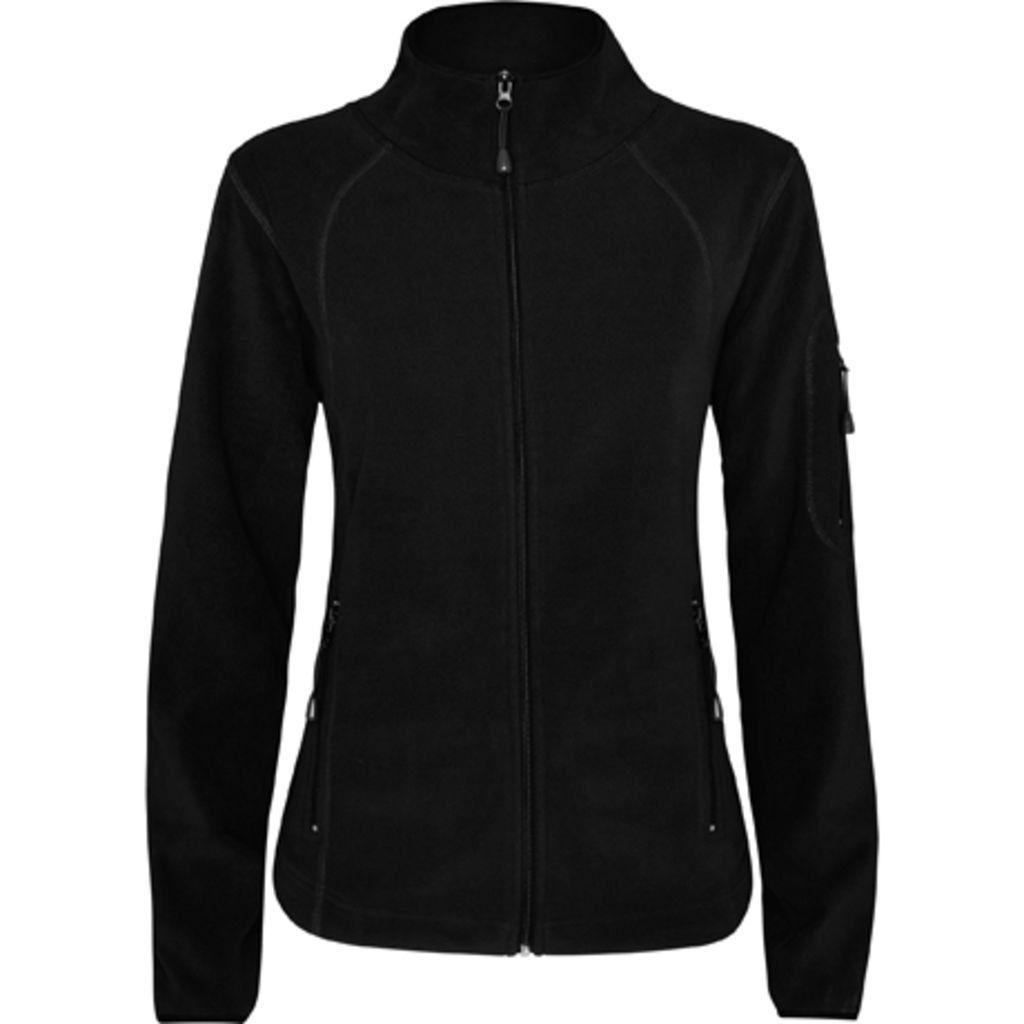 LUCIANE WOMAN Флісова куртка для спорту на відкритому повітрі, колір чорний  розмір S