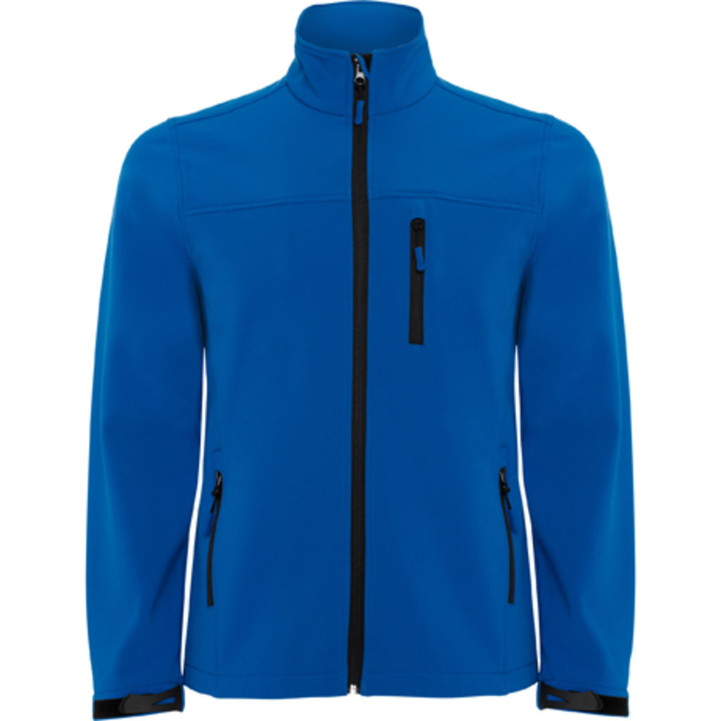 ANTARTIDA Двошарова куртка софт-шелл, колір королівський синій  розмір S