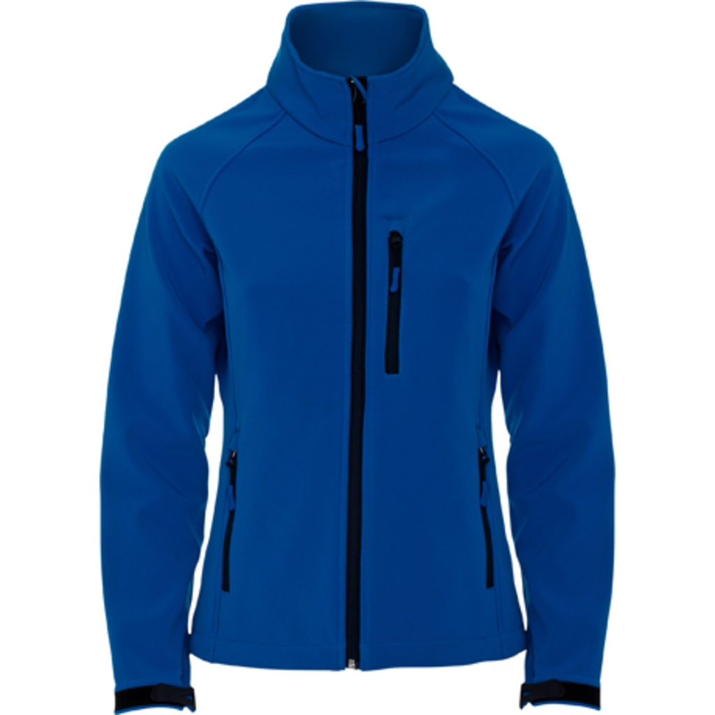ANTARTIDA WOMAN Двошарова куртка софт-шелл, колір королівський синій  розмір S