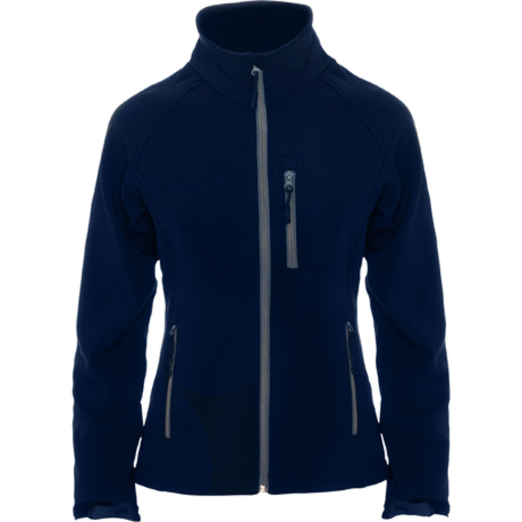 ANTARTIDA WOMAN Двошарова куртка софт-шелл, колір темно-синій  розмір S