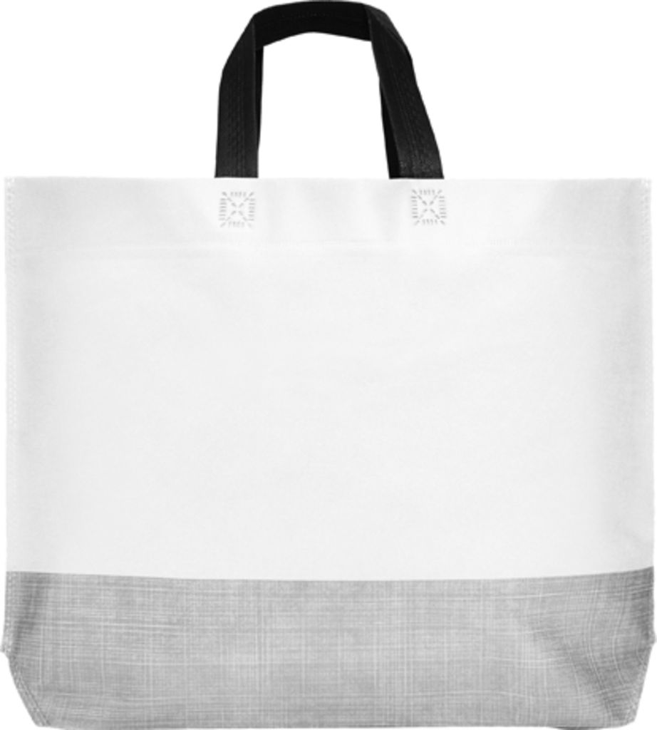 VALLEY Термозахисна сумка з шестикутною складкою в основі, колір білий, чорний  розмір 44x30x10