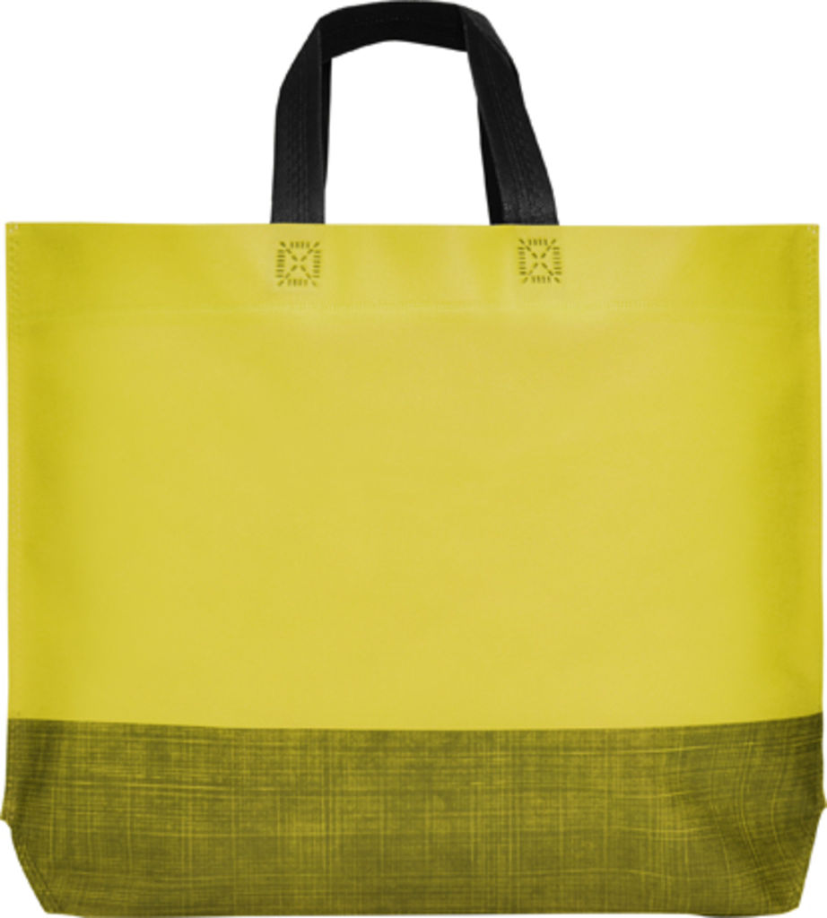 VALLEY Термозахисна сумка з шестикутною складкою в основі, колір жовтий, чорний  розмір 44x30x10