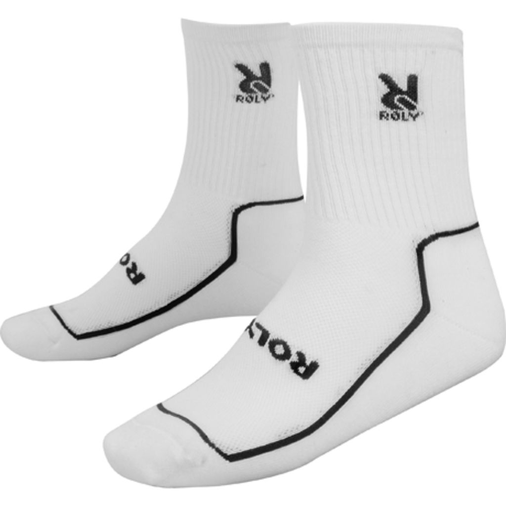 ABDEL Повітропроникні комфортні шкарпетки високої якості, колір білий, чорний  розмір 2 YEARS
